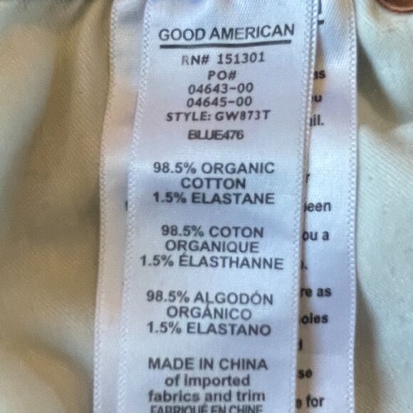 Good American Good Waist Distressed Skinny Jeans - Picture 7 of 9